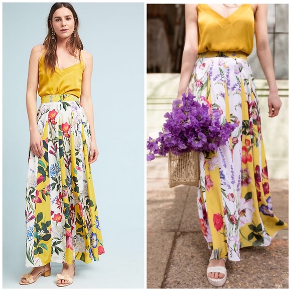 Anthropologie Aprile Skirt